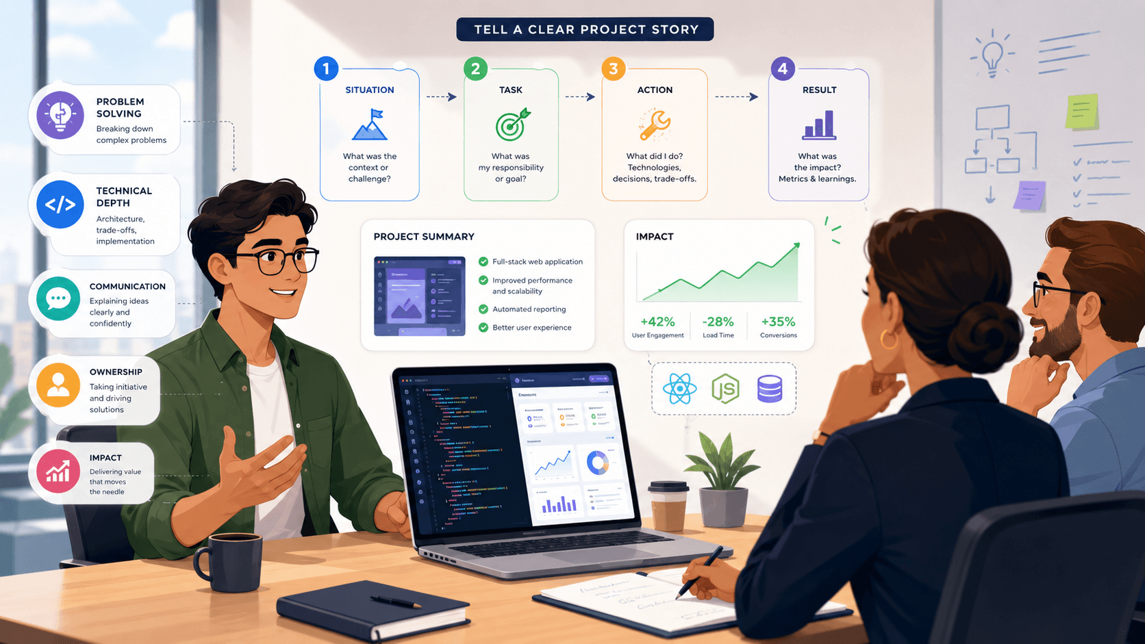 How to Explain Your Coding Projects During a Job Interview